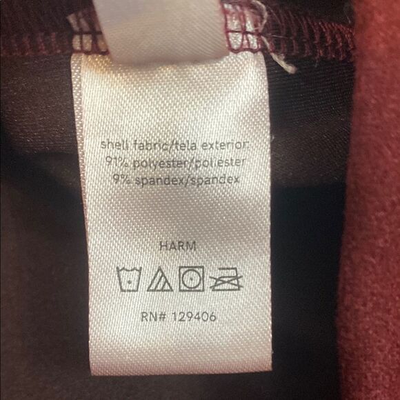 VENUS Faux Suede Maroon A-line Dress with Bell Sleeves - Picture 8 of 10